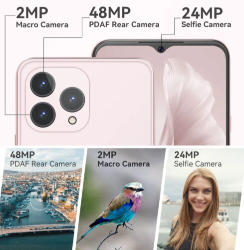 CUBOT P80 16+256GB Black Android 13 5200mAh 4G Dual Sim NFC GPS 48MP Smartphone - Picture 4 of 9