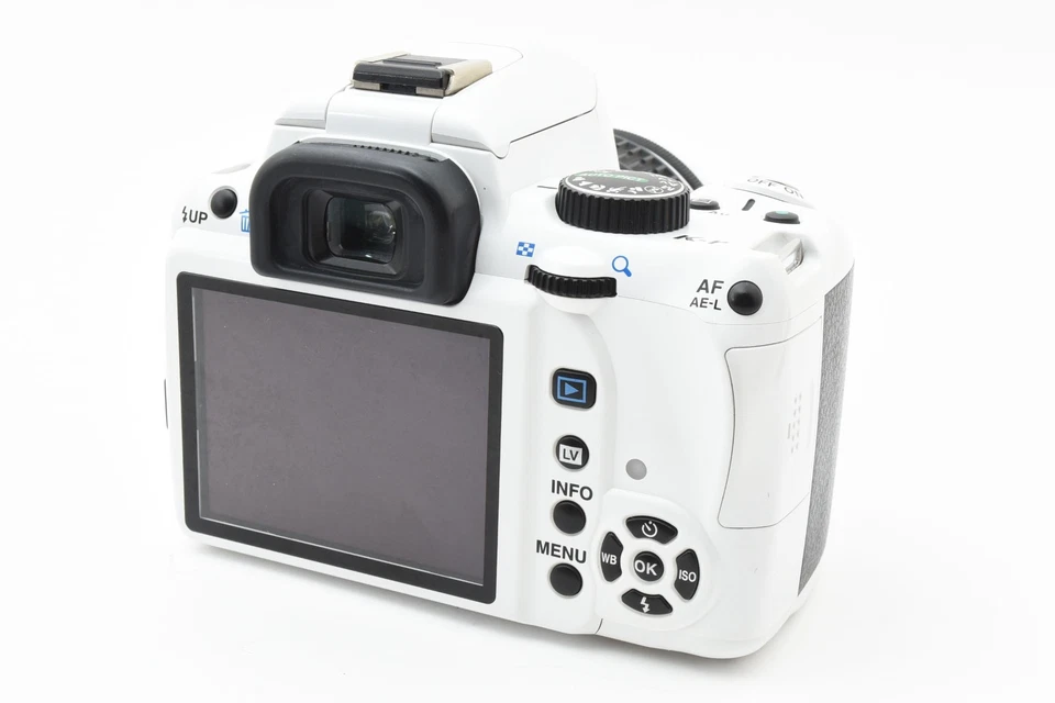 PENTAX K-r 12.4MP Digital SLR Kamera Weiß Farbe W/18-55mm Linse Set Aus Japan - Bild 4 von 4