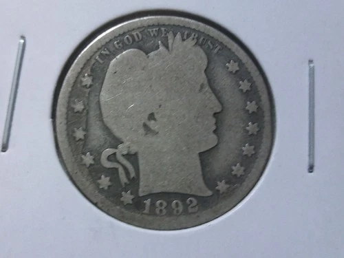 1892-S Barber Quarter