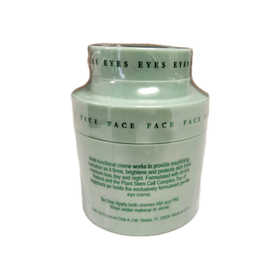 Crema facial y de ojos Signature Club A 5 Essentials dúo de células madre vegetales-4,5 oz-¡NUEVA!! Foto 2 de 4