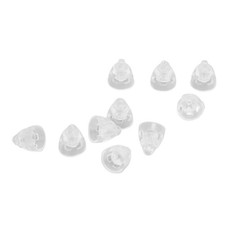 10pcs Sound Aids Domes For Minifit Anti Static Reusable Single Layer Silicon BEA