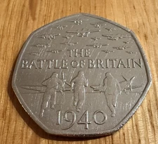  50p Coin The Battle Of Britain 1940 