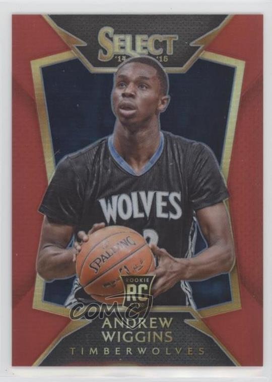 2014-15 Panini Select Concourse Red Prizm /149 Andrew Wiggins #100 06vc