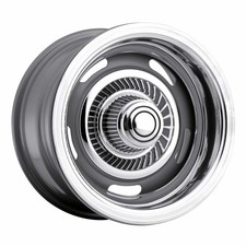 15 Vision 55 Rally Silver 15x5 Wheel 5x4.5 5x114.3 6mm Rim