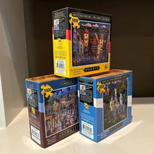 Dowdle European Lot (3) – 1000 Pcs - Neuschwanstein, Rothenburg, Greece