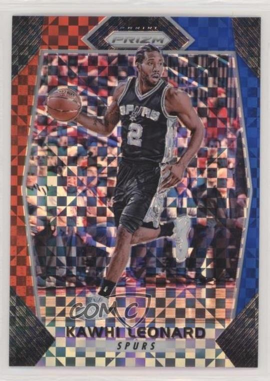 2017-18 Panini Prizm Red White & Blue Prizm Kawhi Leonard #293 01su
