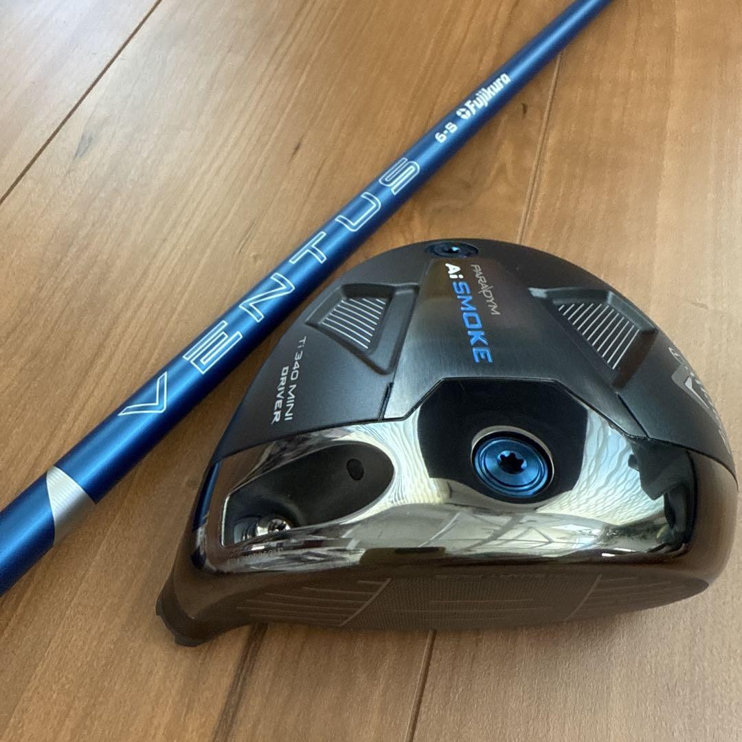 Ai SMOKE Ti 340 11.5 VENTUS VELOCORE有 PARADYM Ai SMOKE Ti 340 Mini Driver 11.5° Ventus Blue