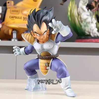 Anime Vegeta Plan B Figure Goku Attack Moves Model Statue 9'' Collection Toy Gift