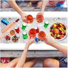 Bar inflable para servir buffet de hielo