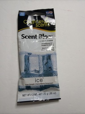 CALIFORNIA SCENTS Power Bloc Air Freshener, Ice Scent