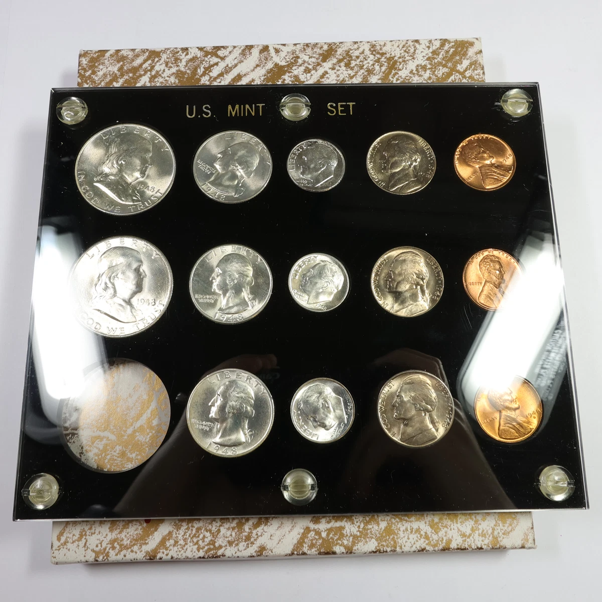 アメリカ ビンテージメダル 2点セット 1948 Year US Coin Mint Sets for sale | eBay