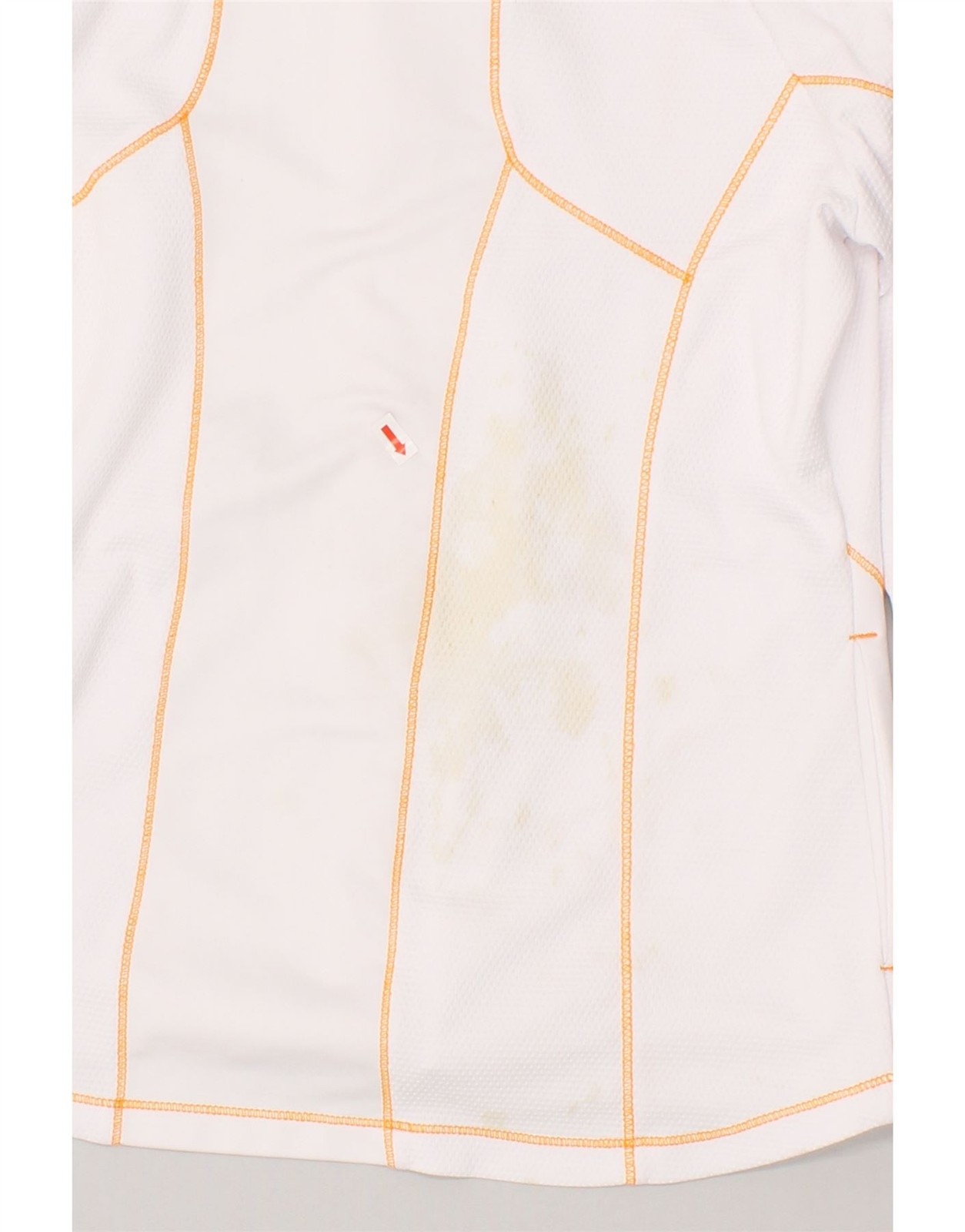 FILA Giacca Top Tuta Donna UK 16 Large Bianco Poliestere NF05