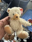 TY Beanie Baby CURLS Bear Vintage Ty Plush Stuffed Animal Toy Ty Beanie Babies