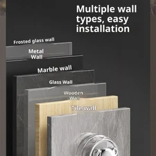 Powerful Suction Cup Hooks Traceless Robe Towel Hook Key Clothes Bag Hanger Hook