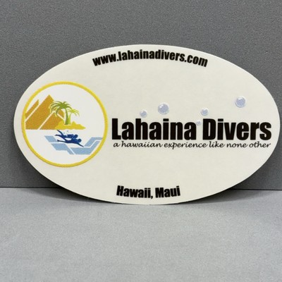  Lahaina Divers Scuba Sport Dive Car Boat Sticker Tank Decal NEW