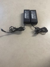 Lot of 2 Genuine LG Chromebase Monitor Charger AC Power Supply DA-65G19 19V 65W