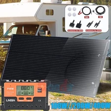 100W 200W 400W Flexible Mono Solar Panel 18V Off-Grid Battery Charger RV Home