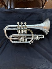 Lyon  Healy Am  n Make Cornet Bb/A Cornet with case and mouthpiece ca. 1912-15