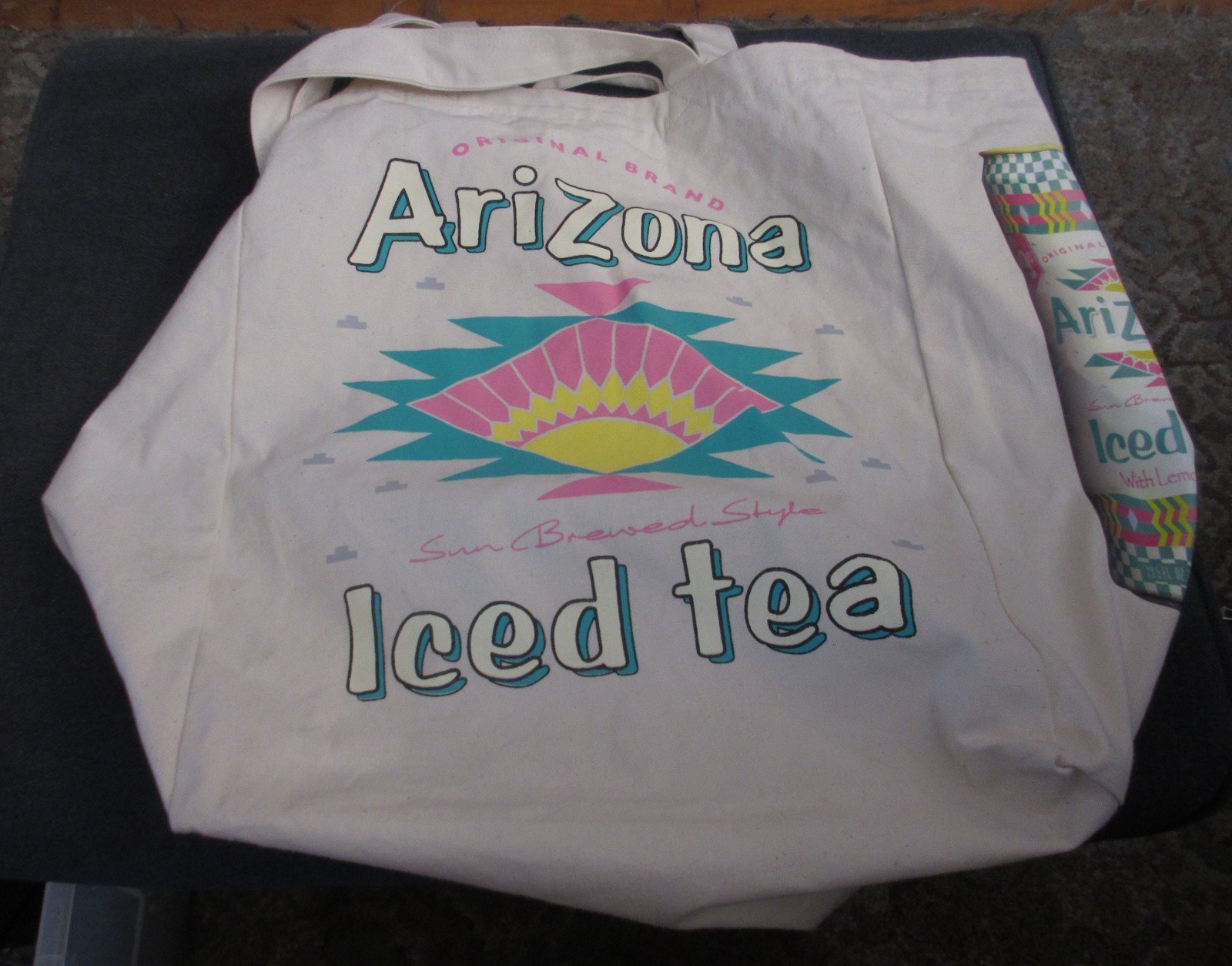 Canvas Tote Bag With Company Logos & Established Date - New