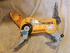 Sabertooth Tiger Zord from MIGHTY MORPHIN POWER RANGERS Deluxe Megazord 1991 vtg