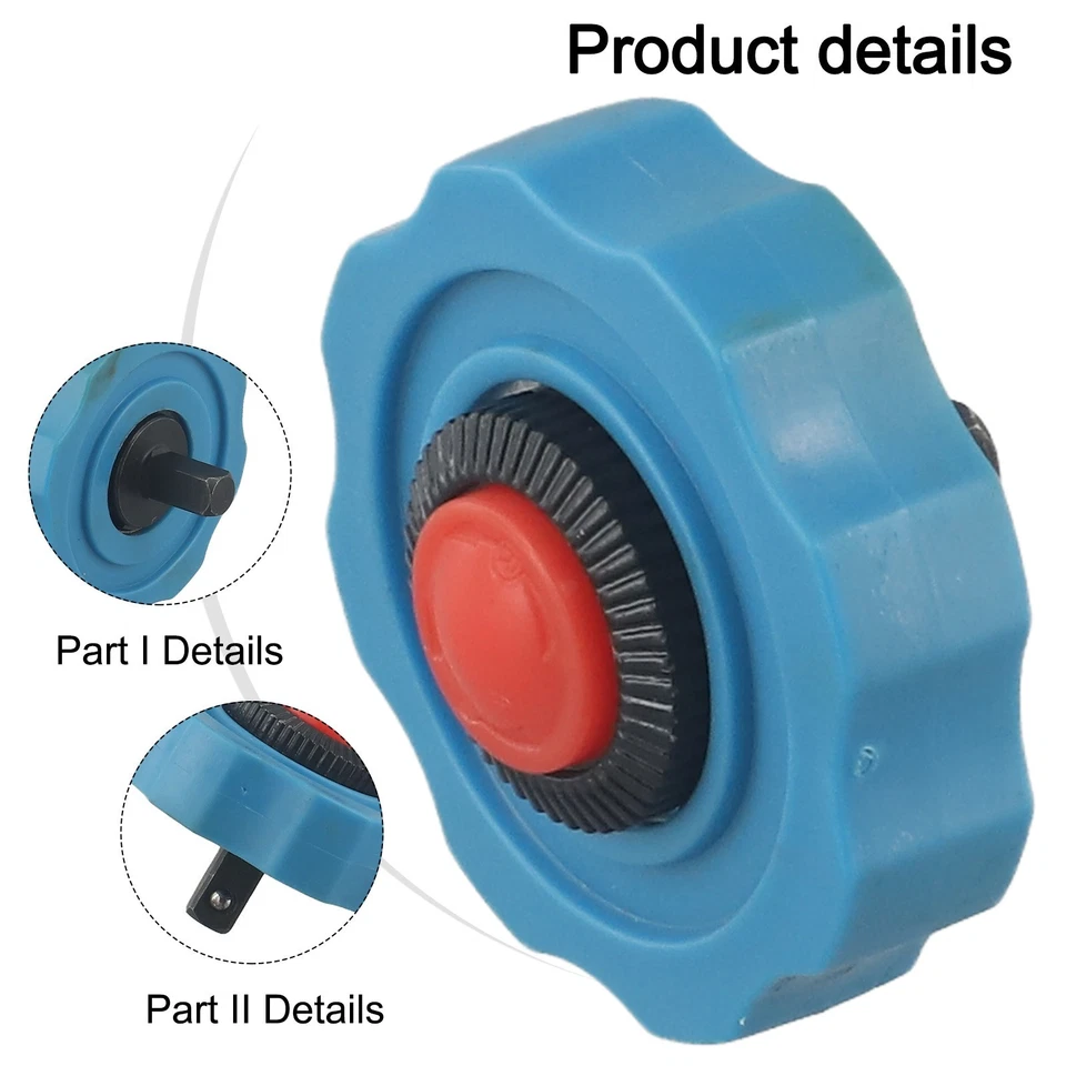 72 Teeth Ratchet No-slip Knurled Grip Strength And Durability Tight Space Access - Image 4 of 4