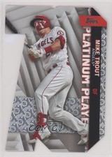 2021 Topps Players Die-Cuts Platinum Anniversary 9/70 Mike Trout #PDC-1 0c6