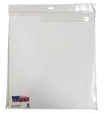 USDISC Record Dividers 12", LP, Polypropylene, 28pt Square Corners White Lot