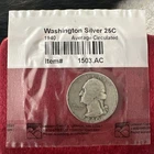 1940 Washington Silver  Quarter  in Littleton Packaging