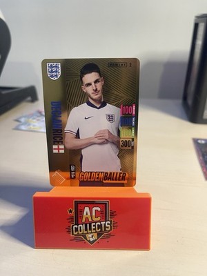 Panini England Adrenalyn XL Euro 2024 Golden Baller #2 Declan Rice ENGLAND (217)