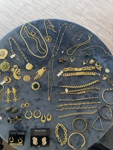 149 Pieces Of Signed, Sterling, Costume Vintage Jewelry Bundle