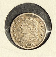 1835 Capped Bust Half Dime, Circ, (14565)