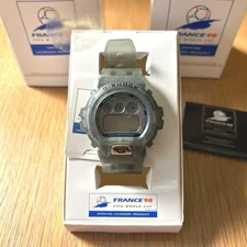 Casio G-Shock France 98 FIFA World Cup GDX-6900WF Skeleton Gray Unused