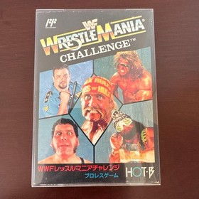 [Good Condition/Complete] WWF WrestleMania Challenge Famicom Software Rare Hot