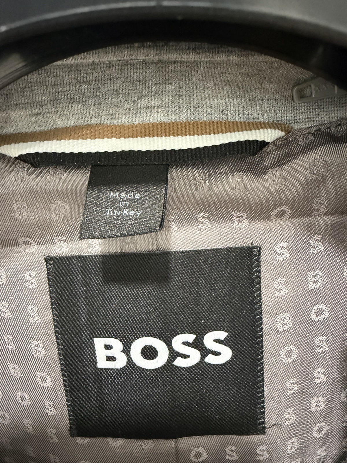 Hugo Boss Men's Grey Casual/Dress Hooded Winter Jacket US 44 IT 52  HTF EUC Rare image 7