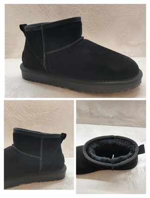 MGP wd552221 black Mini Fell Stiefeletten Obermaterial Echtleder