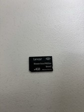 Lexar Memory Stick Pro Duo 4GB Mark 2 Memory Card For Sony Camera / PSP