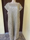 Golden Goddess Glam Dress/ Adrianna Papell/size 22W