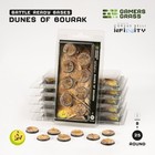 Gamers Grass Battle Ready Bases - Dunes of Bourak - Round 25mm (8x) (Designed fo