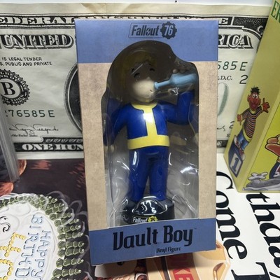 Fallout 76 Vault Boy Drinking Party Boy Perk Vinyl Statue CultureFly VinylFigure