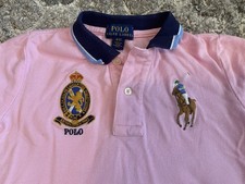 Polo Ralph Lauren Girls Big Pony Polo Shirt Pink 3T Size 3 Preppy