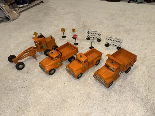 1956 Tonka State Hi-Way Dept 975 Complete Set Excellent Original Condition