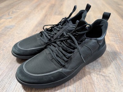 ECCO Mens SCINAPSE Sneakers All Black Color Us: 10.5 -11 Eu 45 