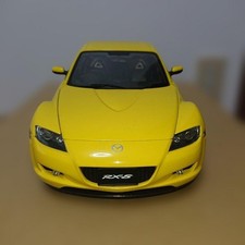 AUTOart Mazda RX-8 1/18 Yellow Model Car No Box