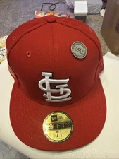 Hat Club St. Louis Cardinals New Era 59Fifty ASG 66 Red Size 7 1/2 New W.tag
