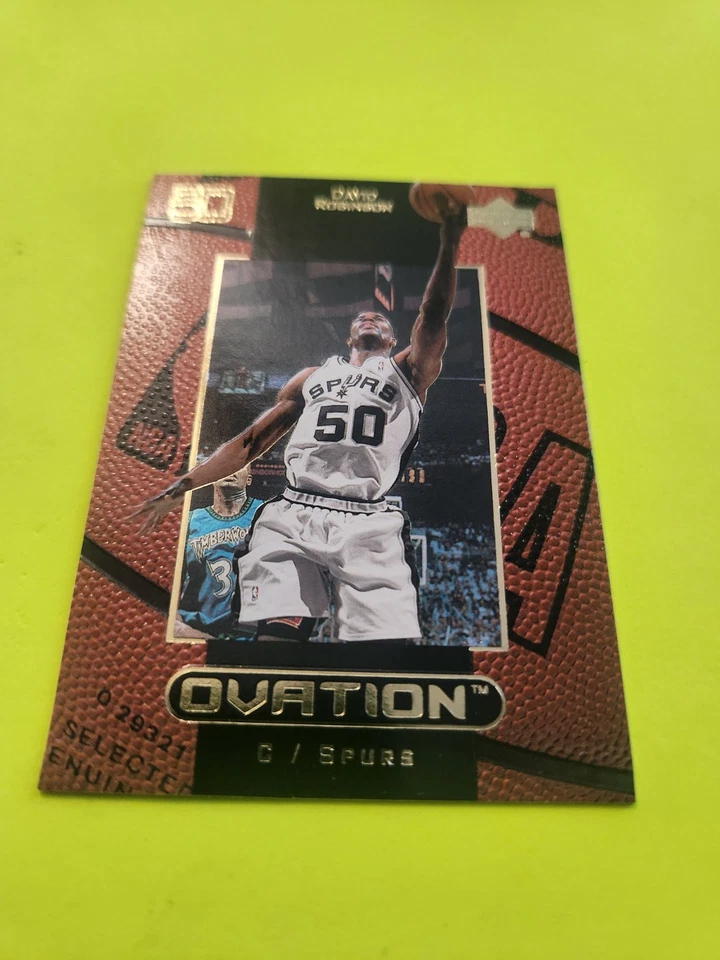 DAVID ROBINSON 1999 U.D OVATION #49 SPURS HOF - Image 2 of 3
