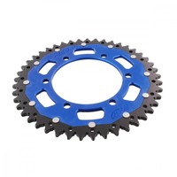 Kettenrad Alu Blau 45-ZäHne 520-Teilung FüR Kawasaki GPZ 500 S Bj. 1987-2003