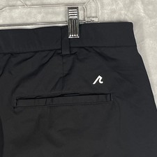 Redvanly Mens Black Kent Performance Golf Pants XL Tapered Stretch Spandex