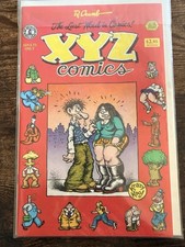 Rare Underground 1972 XYZ COMICS #1 key 1st print kyl Robert Crumb Kitchen Sink