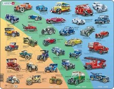 Larsen Puzzle HL8 Oldtimer 42 Teile