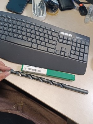 Precision Twist Drill 5/8'' 118° 2-Flute High Speed Steel Extra Length Drill Bit